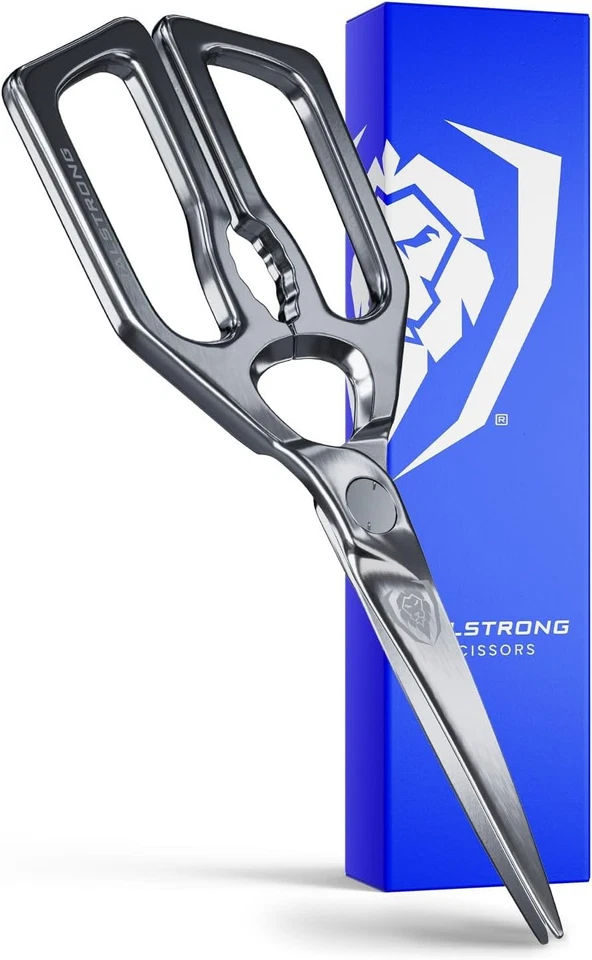 Ambidextrous Japanese Stainless Steel Kitchen Shears - Durable & Versatile - Image 3 of 4