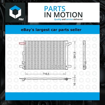 Air Con Condenser fits SKODA SCALA NW1 1.0 1.5 1.6D 2019 on AC Conditioning New