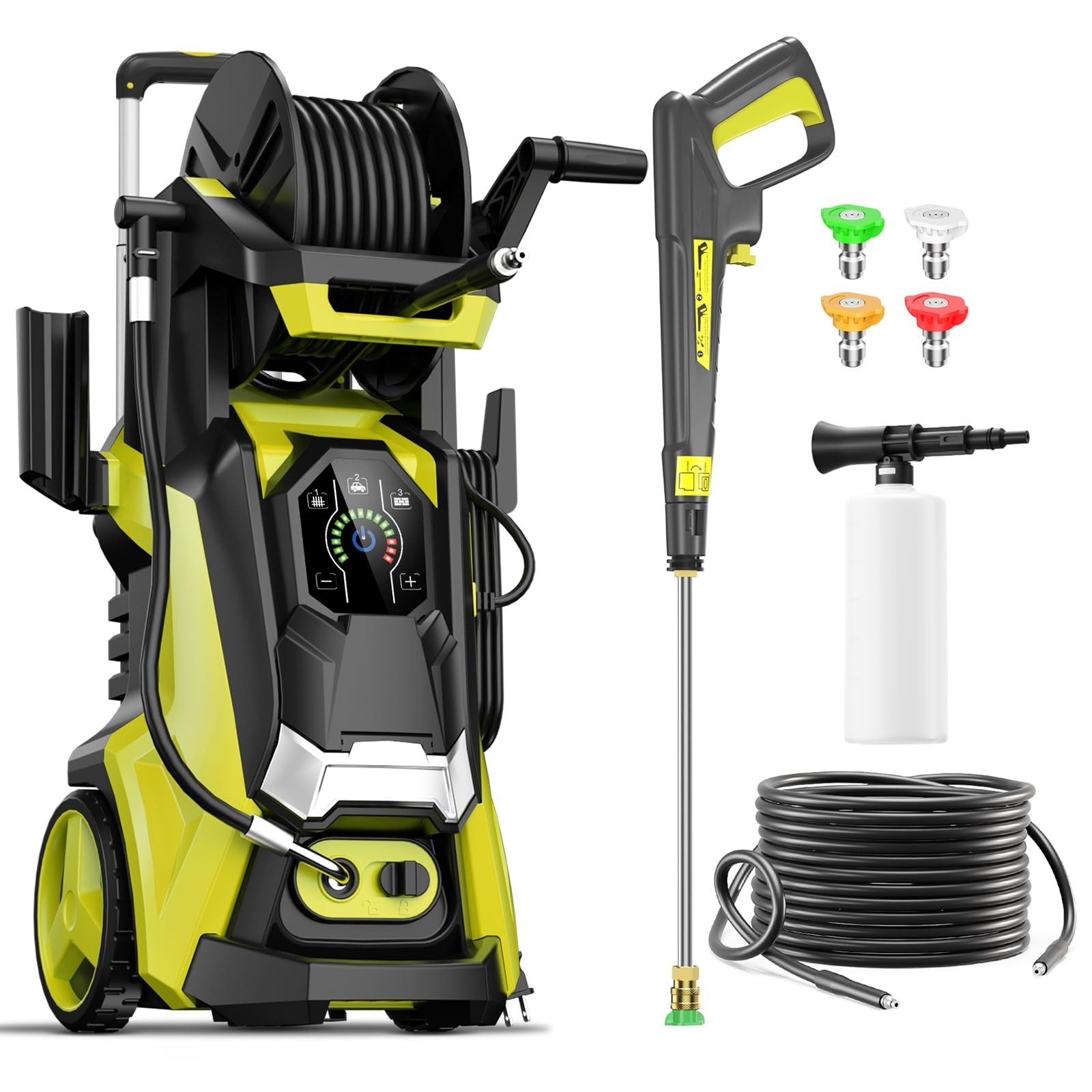 With Touch Screen, 5000psiimax, High Pressure C...