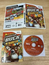 Cabelas Monster Buck Hunter Wii CIB Tested Working