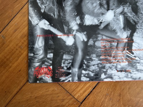IMMORTAL-diabolical fullmoon mysticism FIRST PRESS EUROPE LP 1992 TOP COPY - Picture 6 of 10
