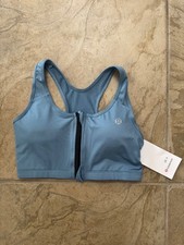 LULULEMON FRONT ZIP-UP SPORTS BRA WOMENS SIZE M