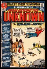 FROM BEYOND THE UNKNOWN #10 7.5 // DC COMICS 1971
