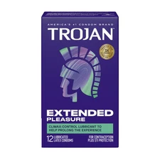 Extended Pleasure Condoms, Condoms, 12 Count