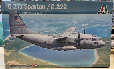 Italeri 1/72 C-27J Spartan / G.222 Model Kit #1450