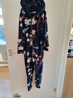 Ted Baker Mädchen 11-12 Jahre Marine Blumen All In One (B295)