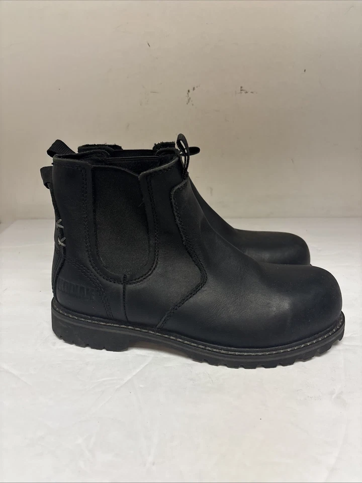Kodiak Feminino Bralorne Comp. Botas de trabalho de segurança Chelsea Toe pretas tamanho 6,5M - Imagem 2 de 4