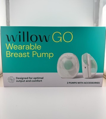 Willow Go Wearable Breast Pump Double Electric In-Bra Pump NEW Sealed