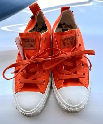 CONVERSE ALL STAR OX CORDURA Carhartt Orange Sneakers US Size M 4 W 6 WORN ONCE