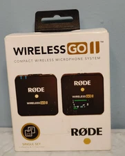 RODE Wireless GO II Single Compact Digital Wireless Microphone System/Recorder 