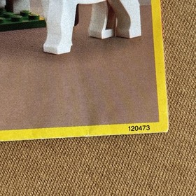 LEGO 6041 Armor Shop Castle Instruction Manual Only Used Collectible 1986