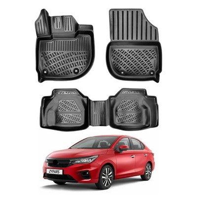 Fußmatten Automatten für Honda City 2021-2026 TPE Allwetter