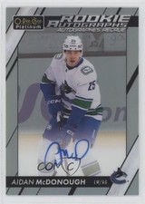 2023-24 O-Pee-Chee Platinum Rookie Auto Rainbow Aidan McDonough #R-AM Auto 6kv