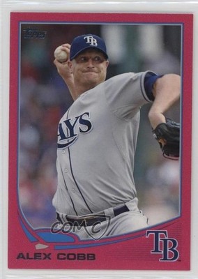 2013 Topps Pink 37/50 Alex Cobb #53 0a3