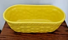 Floraline 585 Yellow Basket Weave design Planter by McCoy Pottery--REDUCED PRICE