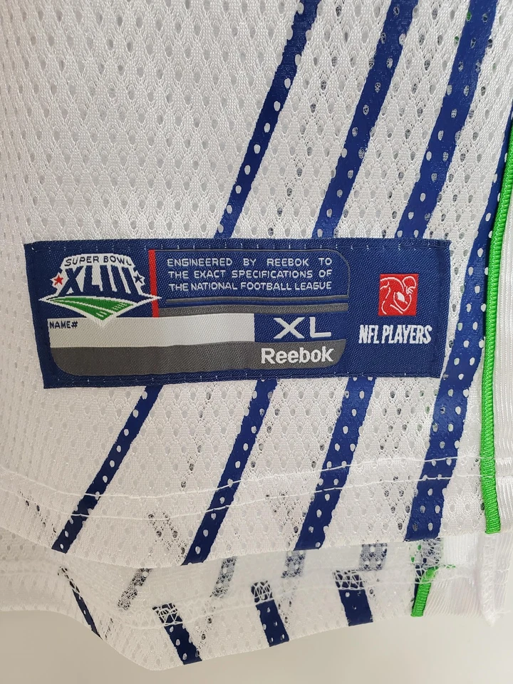 Camiseta de fútbol americano juvenil de los Pittsburgh Steelers XL NFL Roethlisberger Super Bowl XLIII Foto 4 de 4