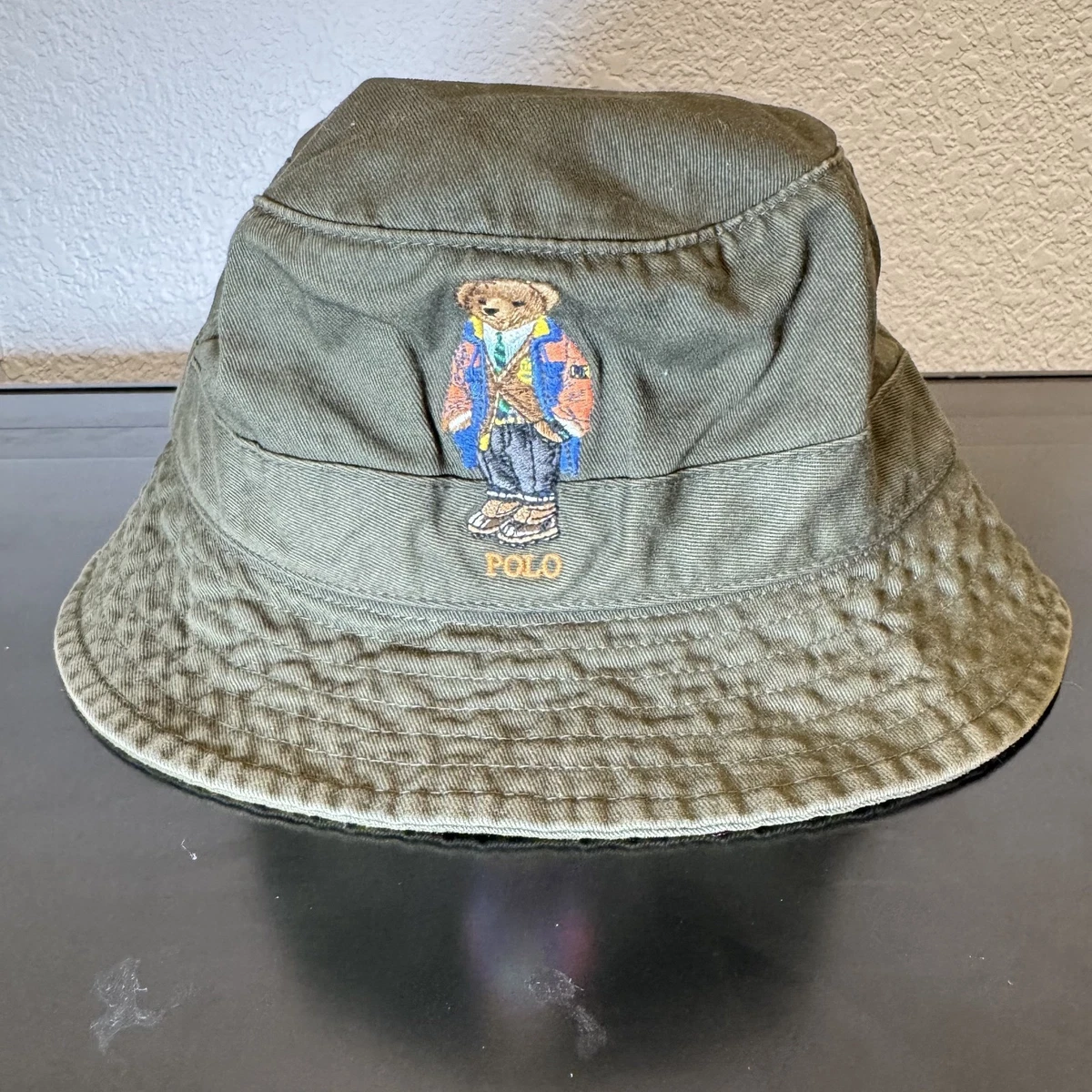 Polo by Ralph Lauren バケットハット オリーブグリーン Polo Ralph
