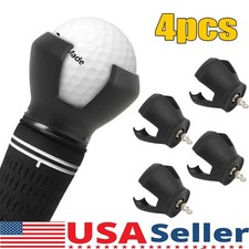 4pcs Golf Ball Pick up Retriever Picker for Putter Grab Attach Putter Tool new