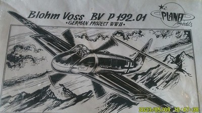 PLANET MODELS  Blohm & Voss P. 192.01    1:72 Luft 46