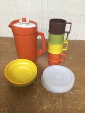 Vintage 1979 Tupperware Mini-Serve It Set Children's Toys Read