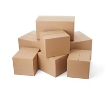 Universal Shipping Boxes, RSC , 8.75" x 11.25" x 12", Brown Kraft, 25/Bundle