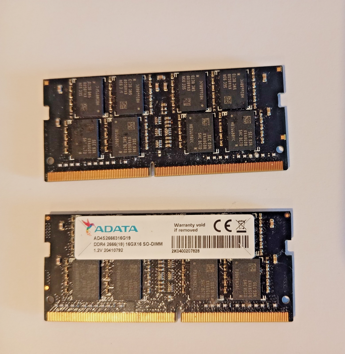 ADATA SO-DIMM portátil RAM 32 GB (2x 16 GB) DDR4 2666 MHz | eBay