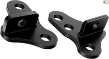 Motorcycle Rear Adjustable Lowering Kits 1-2" Fits for Touring, Color: black 3