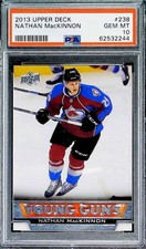 2013-14 Upper Deck Nathan Mackinnon Colorado Avalanche #238 PSA 10 Gem Mint RC