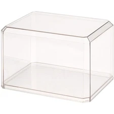 Pioneer Plastics Clear Plastic Mini Helmet Display Cases, 8" W x 6" D x 5" H