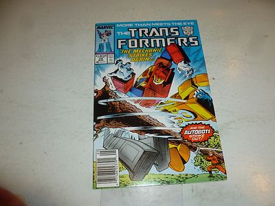 The TRANSFORMERS Comic - Vol 1 - No 28 - Date 05/1987 - Marvel Comic