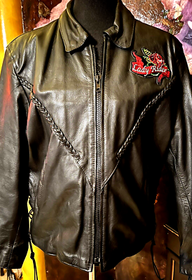 Women's Black Leather 