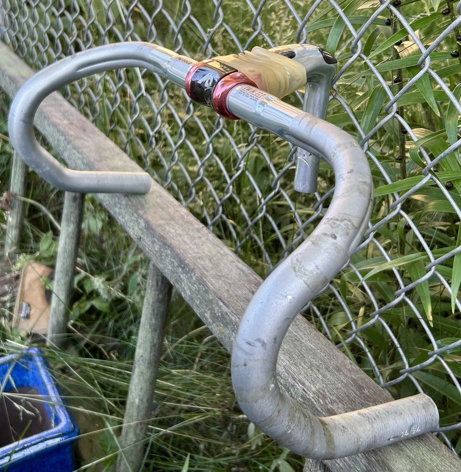 Modolo Twin 777 Adjustable Stem Handlebar Combo Drop Bar Cinelli Colnago Derosa - Image 3 of 4