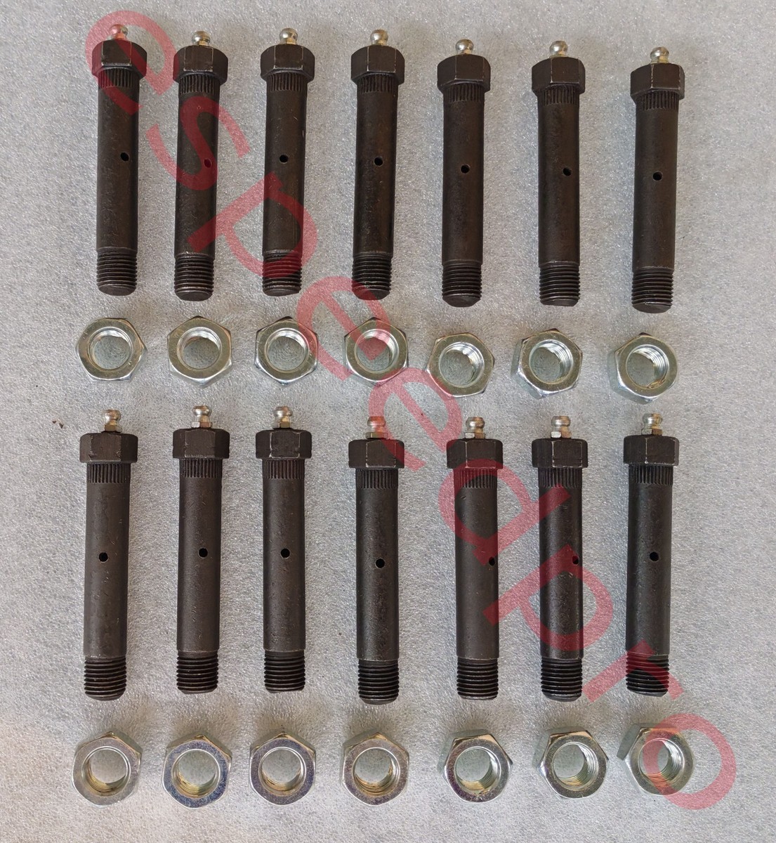 14pcs Greaseable 9/16 x 3 Wet Shackle Bolts 1.75