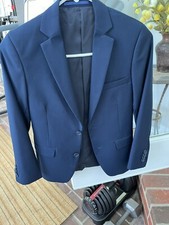 NWT - Isaac Mizrahi Boys Navy Suit Jacket, Size 12. Worn Twice