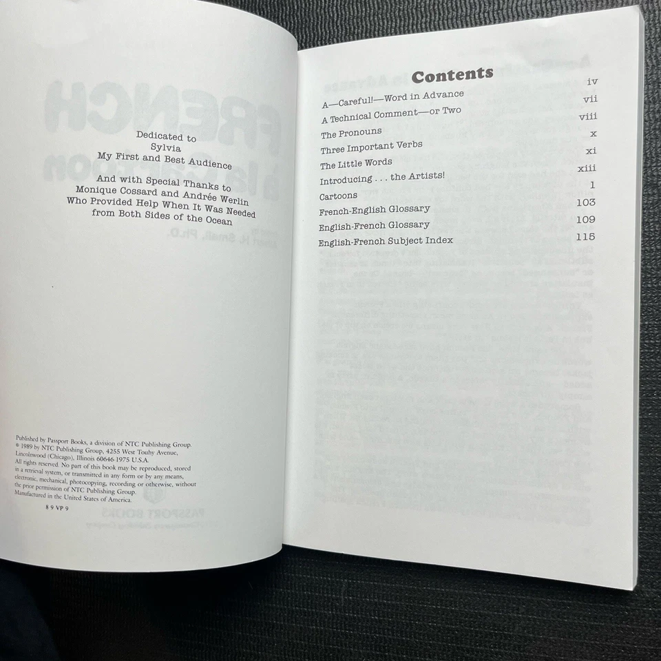 French Book Lot- Oxford Dictionary, Essential Grammar, Cartoons Language Culture - Image 3 of 4