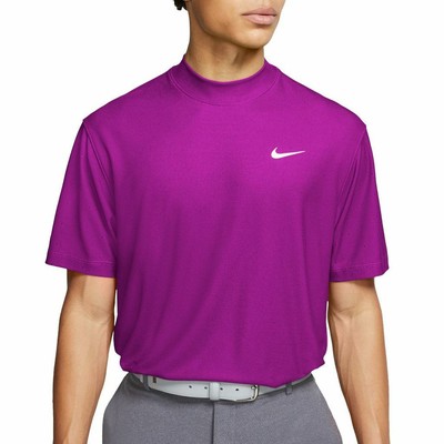 tiger woods mock neck lilac