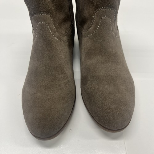 Frye & Co Women's Boots Size 7.5 Sarah Shortie Ankle Boots Suede Boho Cottage - Picture 4 of 14