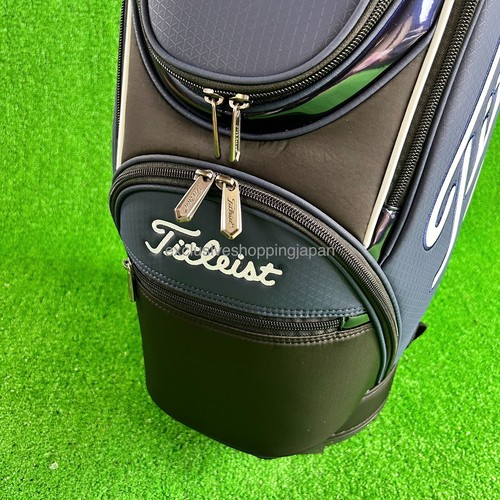 Titleist Golf Cart Bag Aspire 9 x 47in 5-way 2023 Model Lightweight 2.7kg Navy - Picture 13 of 15