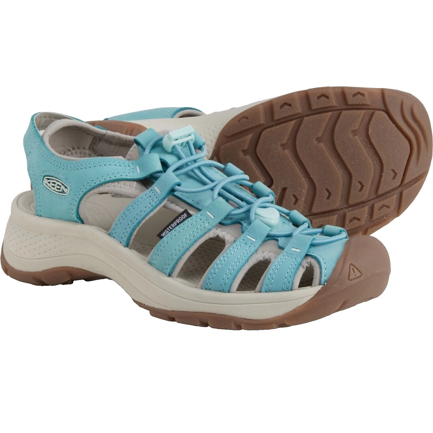Sandalias Informales KEEN superior de cuero para mujeres