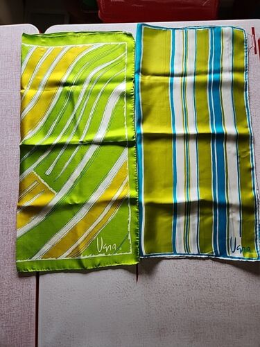 Vintage MOD 3 1960's Vera Scarf Hand-rolled Made in Japan