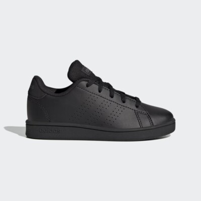 ADIDAS ADVANCE ID3888 SCHUHE SCHWARZ BLACK Stan Smith Style KIND DAMEN LEDER