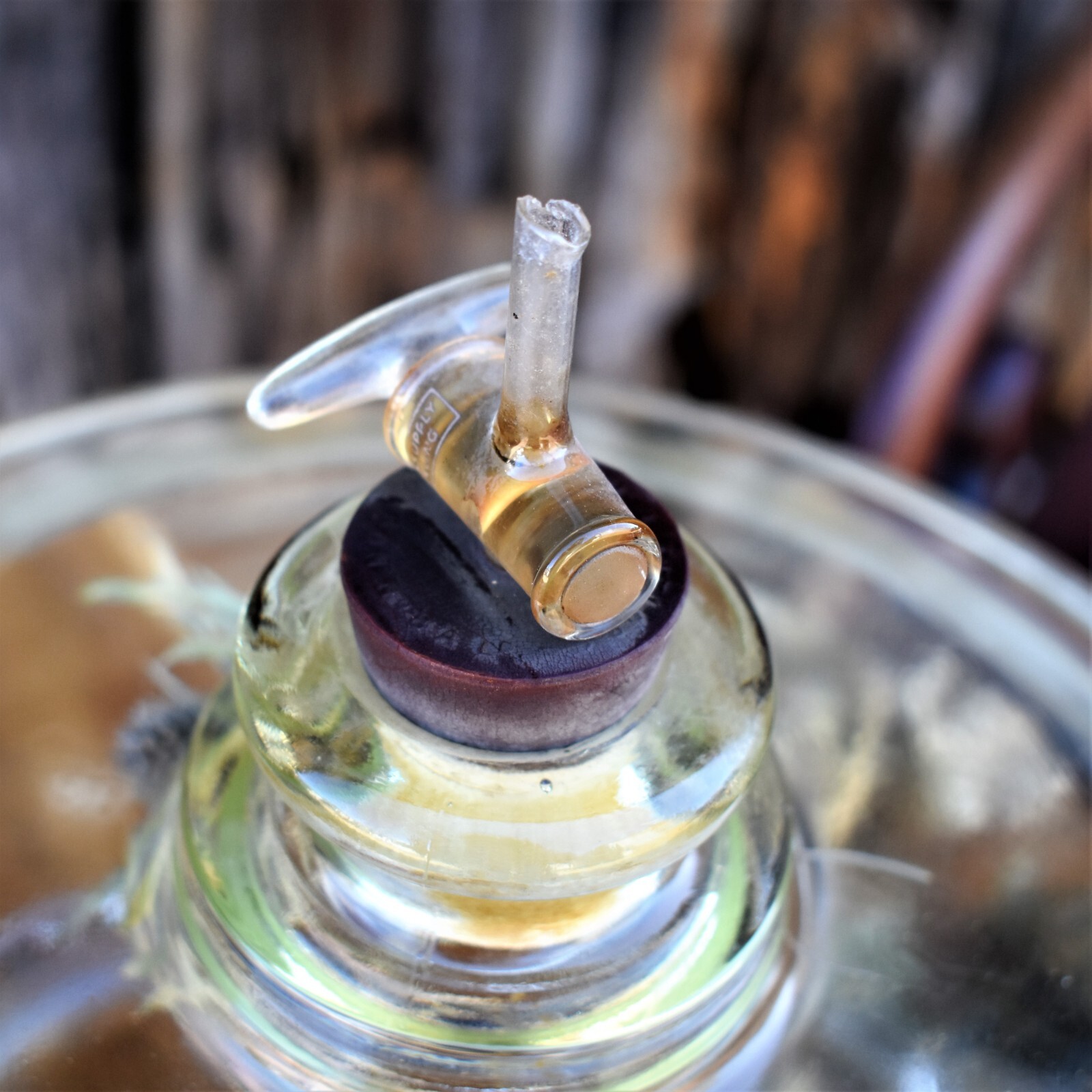 Antique Vintage Baird & Tatlock Apothecary Laboratory Vacuum Desiccator