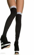 Knee High Elastock Black One Size House of Henry Holland Pretty Polly