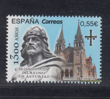 Spain (2018) New MNH Spain Edifil 5258 Kingdom Of Asturias