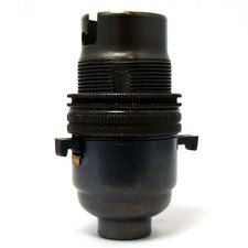 Table Lamp Rewire Kit B22 BC Threaded Rod Couplers Washers Cable Backplate 10mm