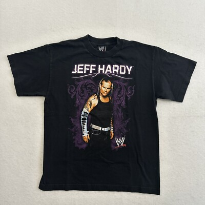 #ad WWF WWE Vintage The Hardy Boyz T Shirt Jeff Hardy Swanton Bomb 90s Small $78.66