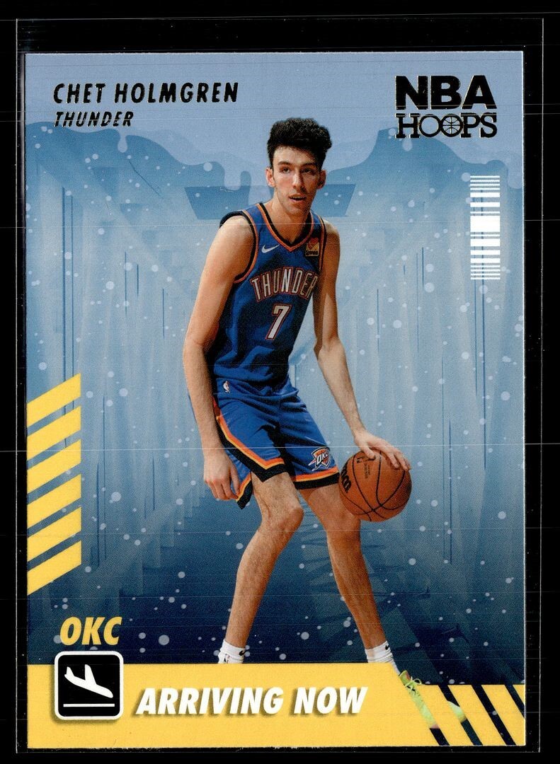 2022-23 NBA HOOPS WINTER ARRIVING NOW 2 Chet Holmgren - Oklahoma City Thunder
