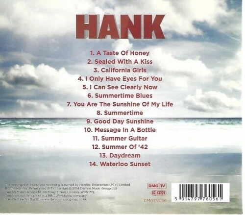 Hank Marvin - Hank - Digipack - CD - Neu / OVP - Bild 2 von 2