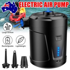 Portable Electric Air Pump USB Rechargeable inflatable pump Camping Bed Mattress