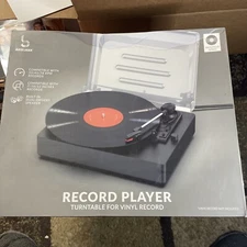 Bass Jaxx Record Player Turntable for Vinyl Record Analogue Series - New In Box